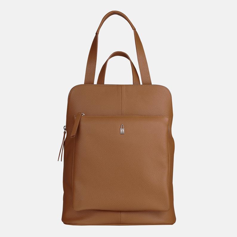 VINCI - Honigrucksack aus Naturleder