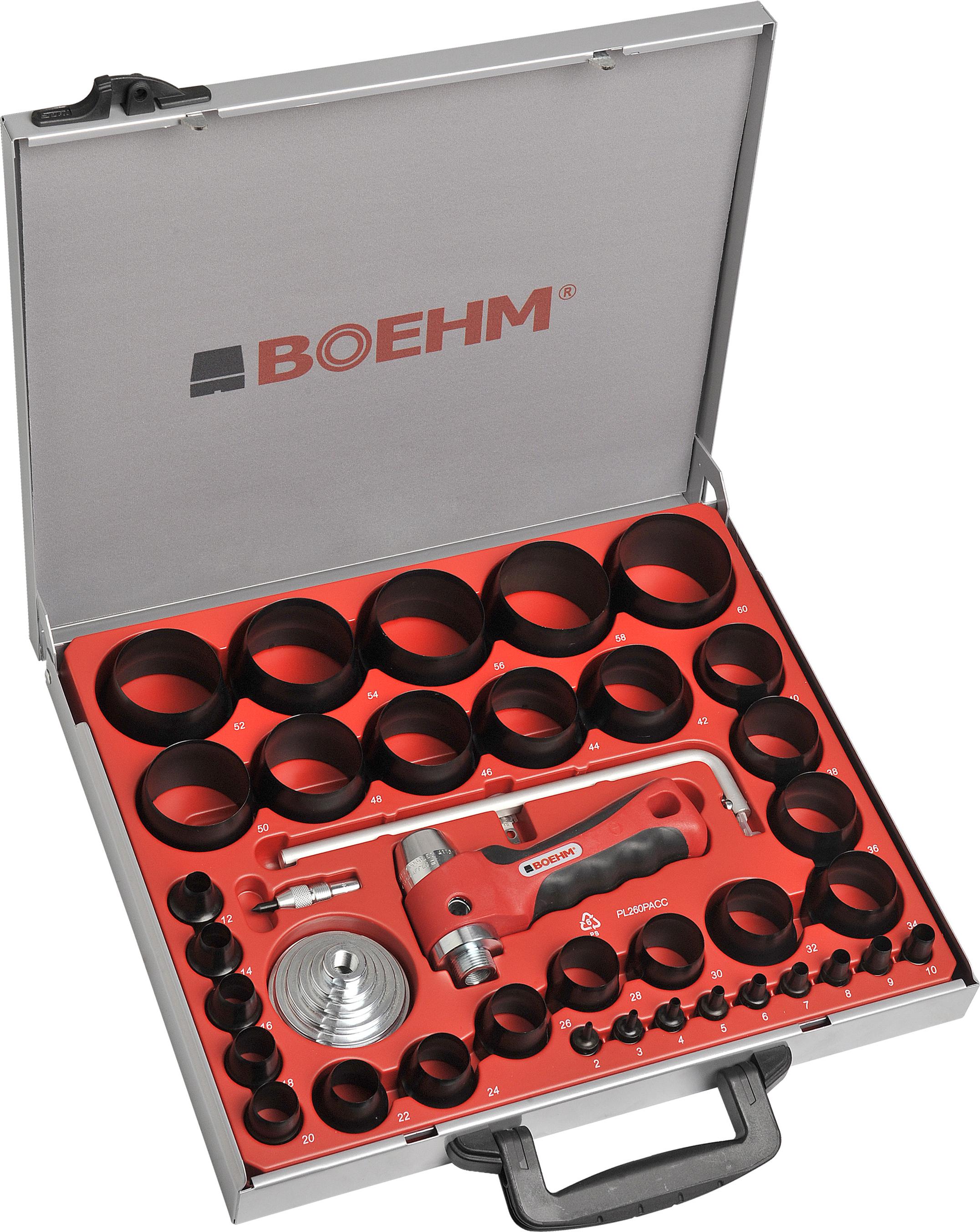 Boehm Ringstanzwerkzeug-Satz 2-60 mm Boehm-JLB260PACC