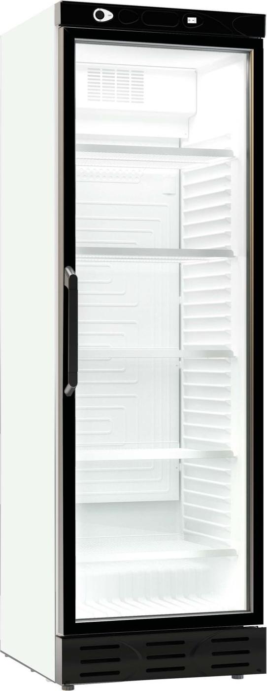 Chladnička s 1 sklenenými dverami 382 litrov