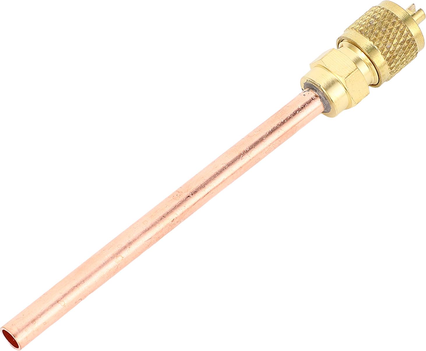 Cocosity Klimaanlagenzugang Ventil 1/2 20 UNF -Kupfer -AC -Khlungfllung mit Kern- und Kappenentferner fr R410 R32 -Rohrleitungen