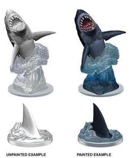 WizKids Deep Cuts – Unbemalte Miniaturen – Hai