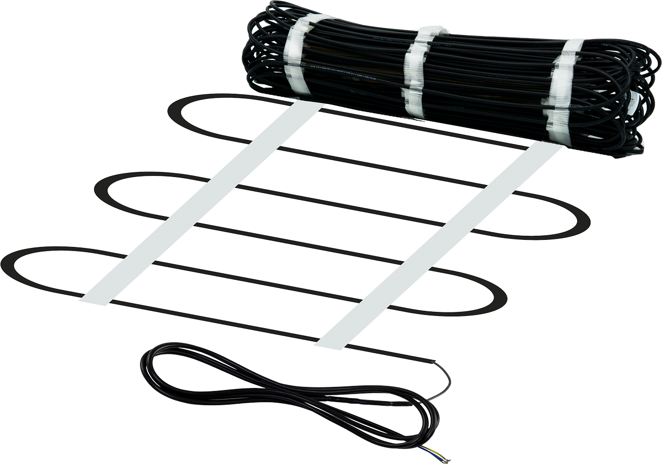 Mi-Heat 400V Freiflächenheizung für Gussasphalt, 75cm breit, 400W/m² 4,5m² FFH-GA-400W-4.5