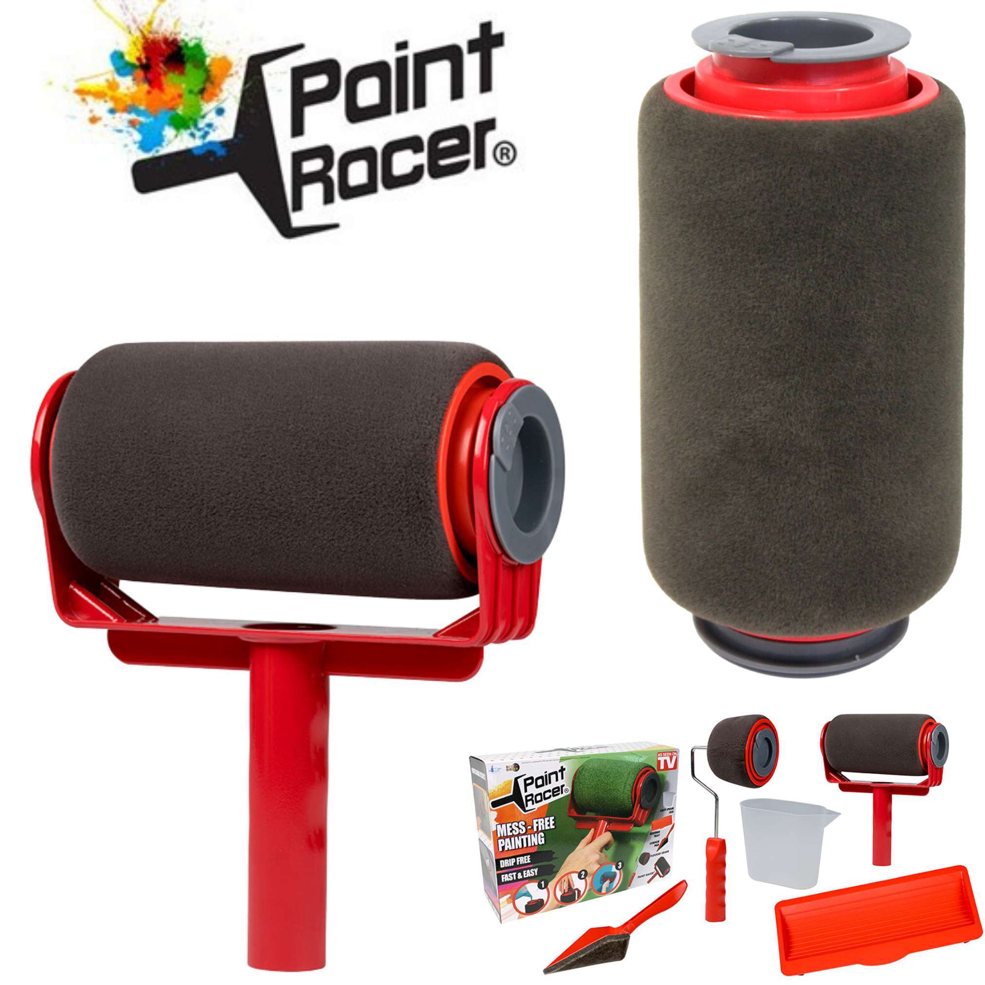Farbroller Racer® inkl. befüllbarer Paint