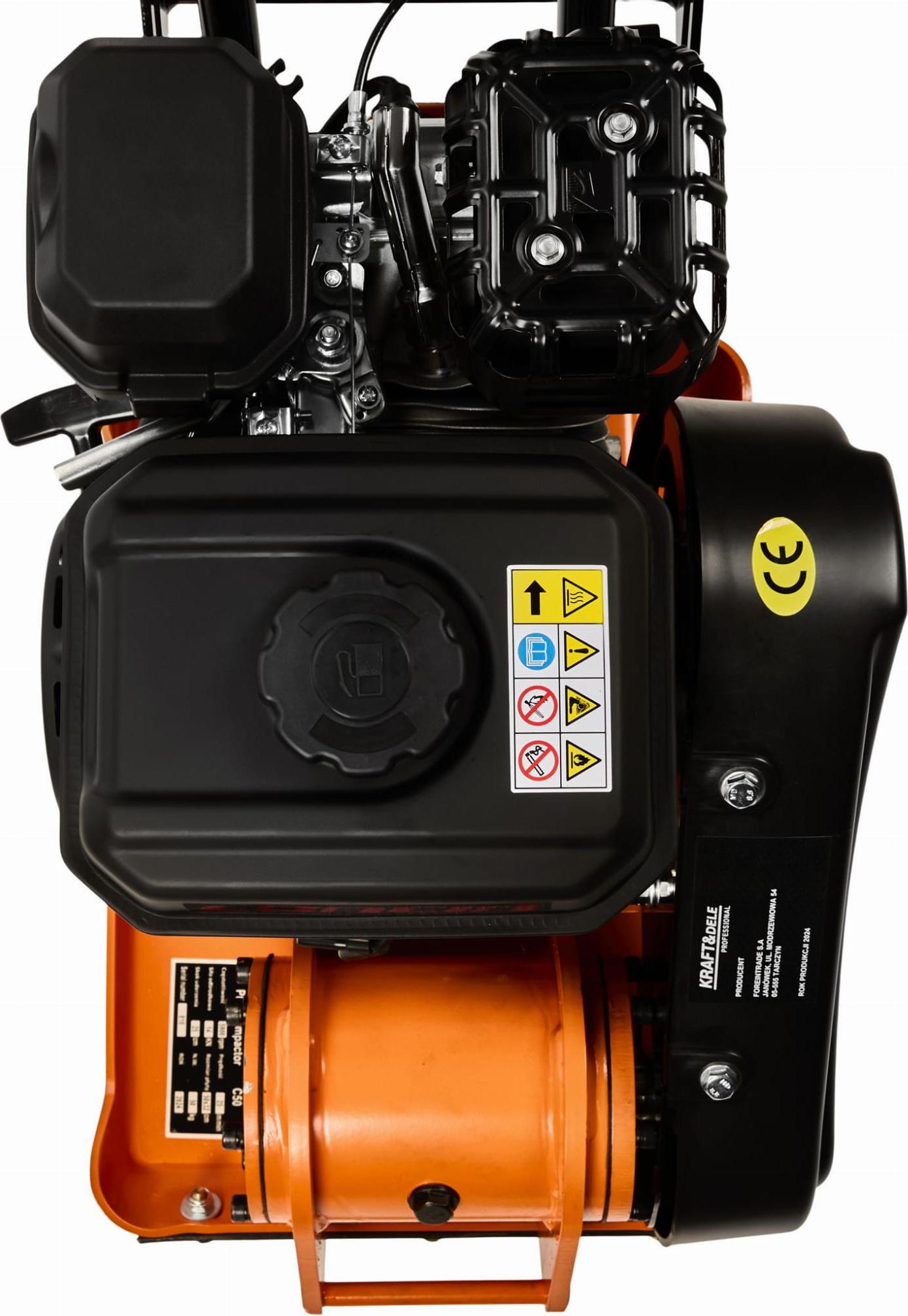 KRAFT&DELE Loncin 7 Ps 60 Kg Verdichtungsmaschine Mit Gummi Kd1197