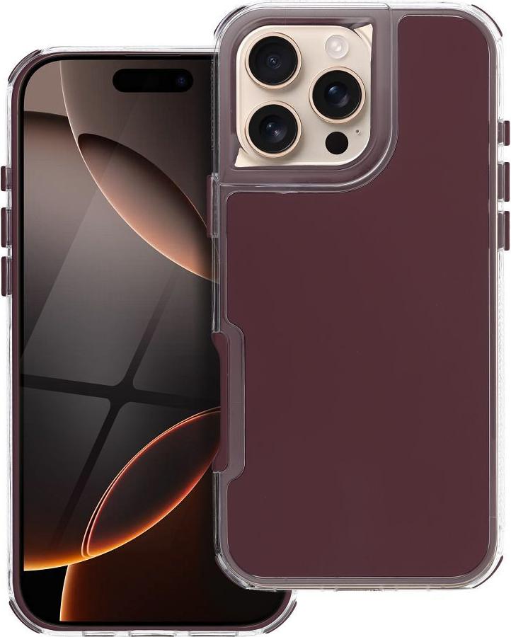 Puzdro na mobilný telefón MATRIX vhodné pre IPHONE 16 Pro Max fialové