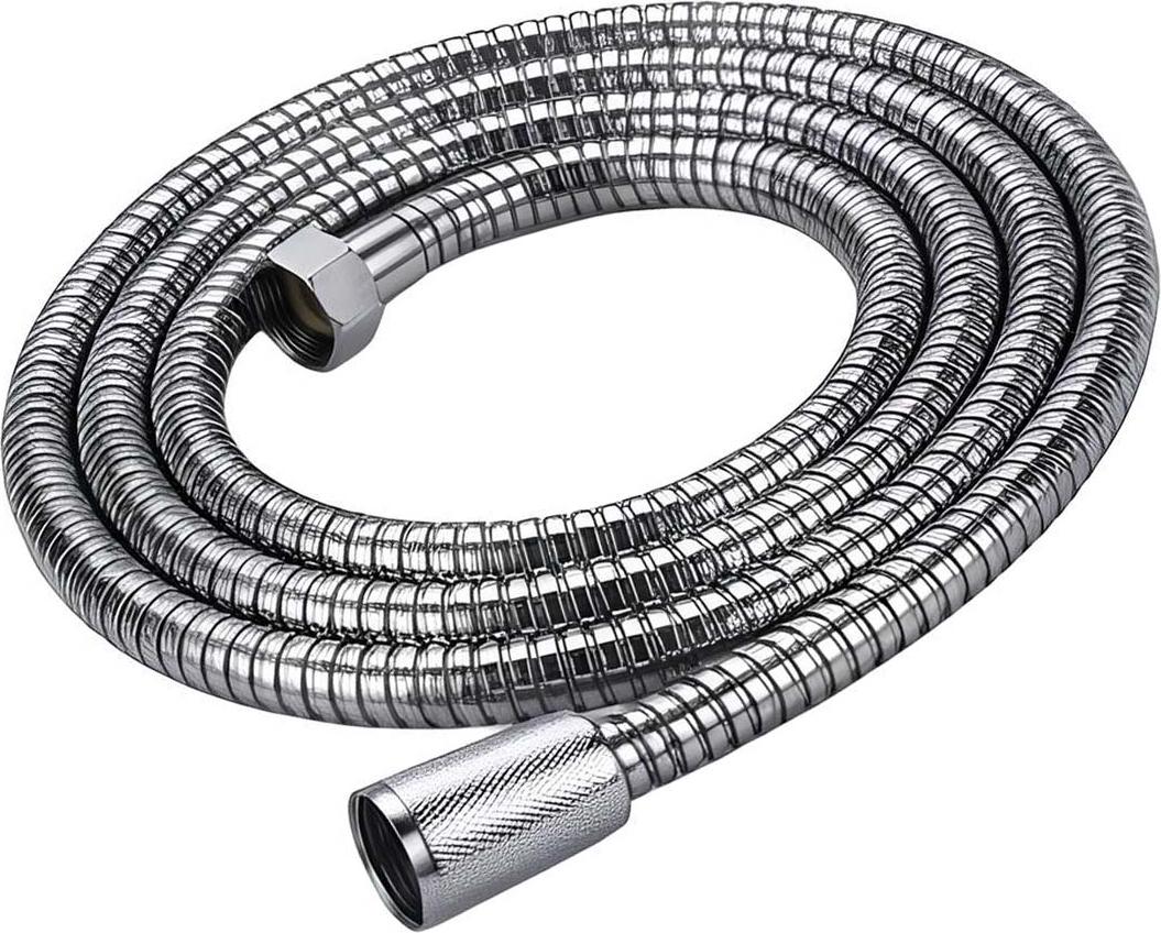 Avizar, Metall-Duschschlauch 2 m mit Standardgewinde, Silber TX-9789