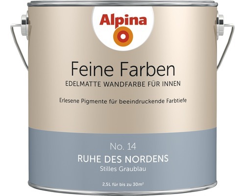 Alpina Feine Farben No. 14 Ruhe des Nordens® Grau-Blau