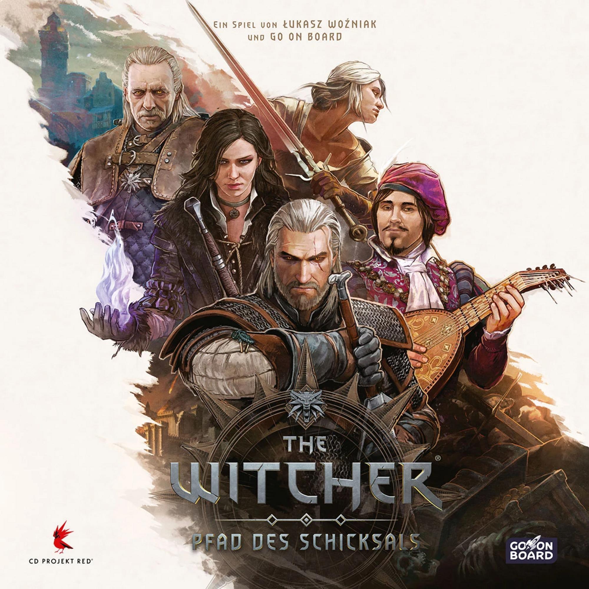 Asmodee The Witcher: Pfad des Schicksals (Deluxe Edition), Brettspiel GOBD0008
