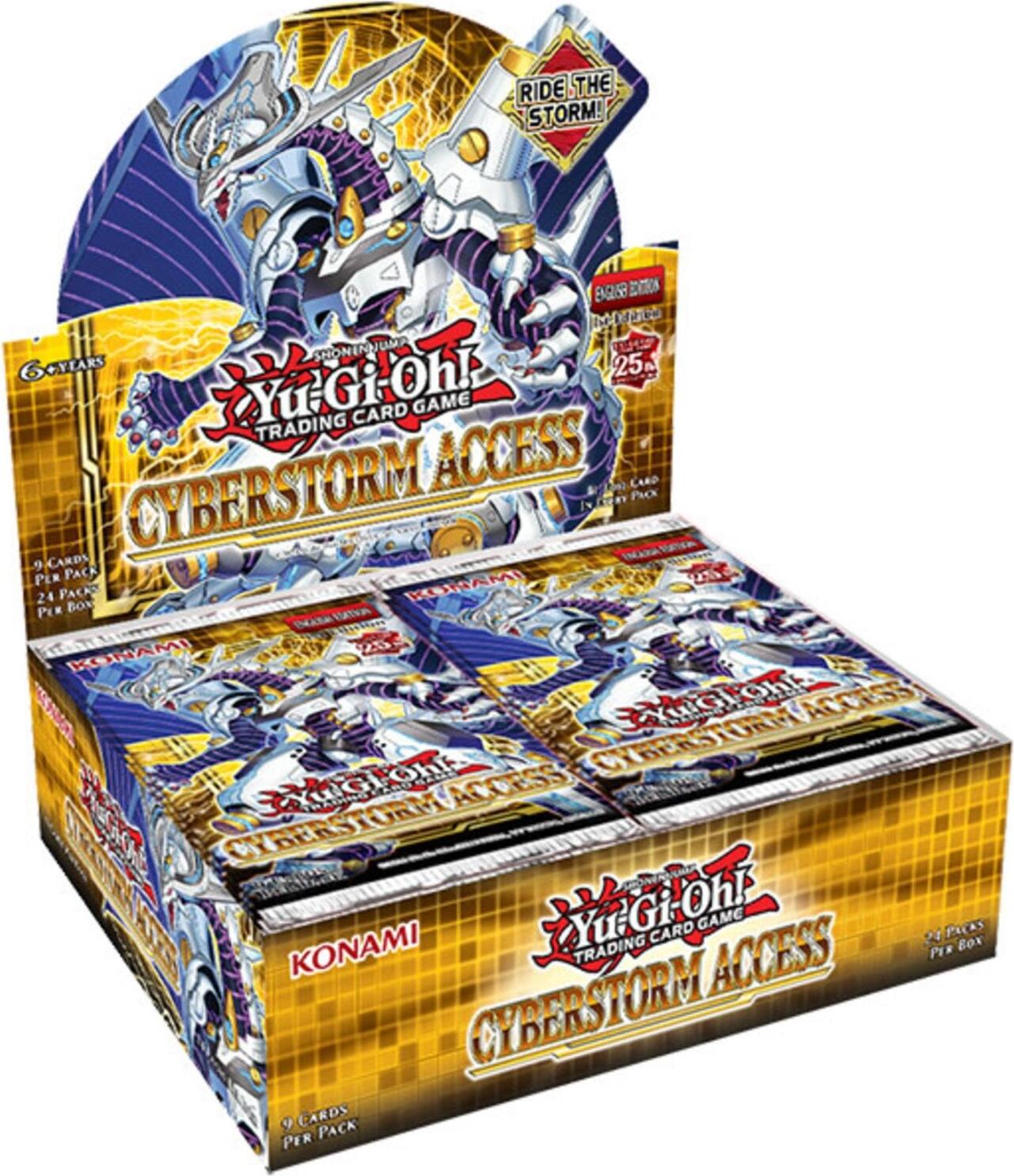 Konami Yu-Gi-Oh! Cyberstorm Access Booster Box 115804