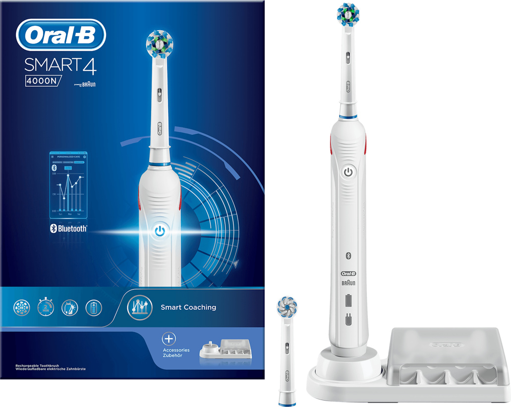 Oral-B Smart 4 4000N elekt. Zahnbürste weiß