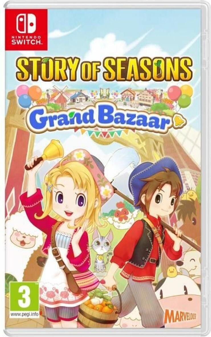 Videospiel für Switch Just For Games Story of Seasons Grand Bazaar