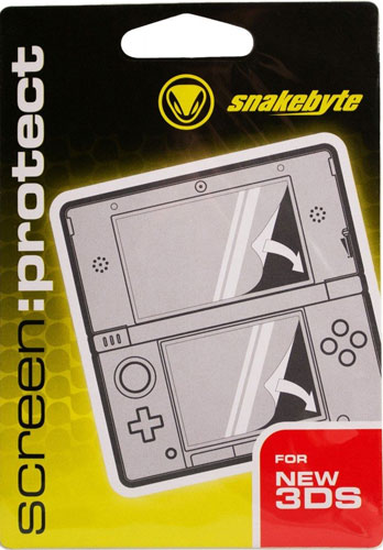 Nintendo 3DSNX Obrazovka:chrániť Snakebyte RESTP New Nintendo 3DS XL