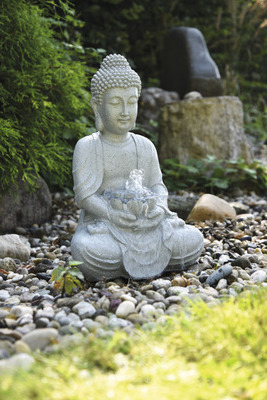 Teichfigur HEISSNER Tempelfigur 24 x 31 x 48 cm 003236-00