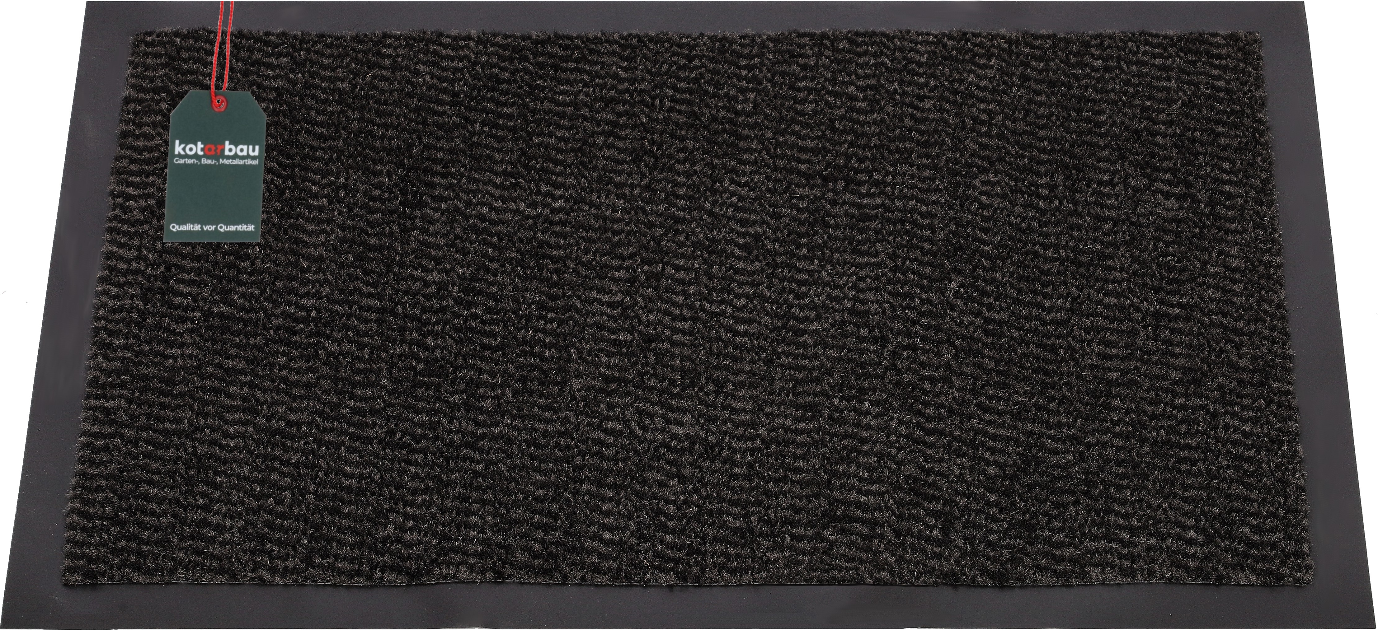 Tapis Wash+Dry Smokey 40x60cm Anthracite - Polyamide Antidérapant Lavable