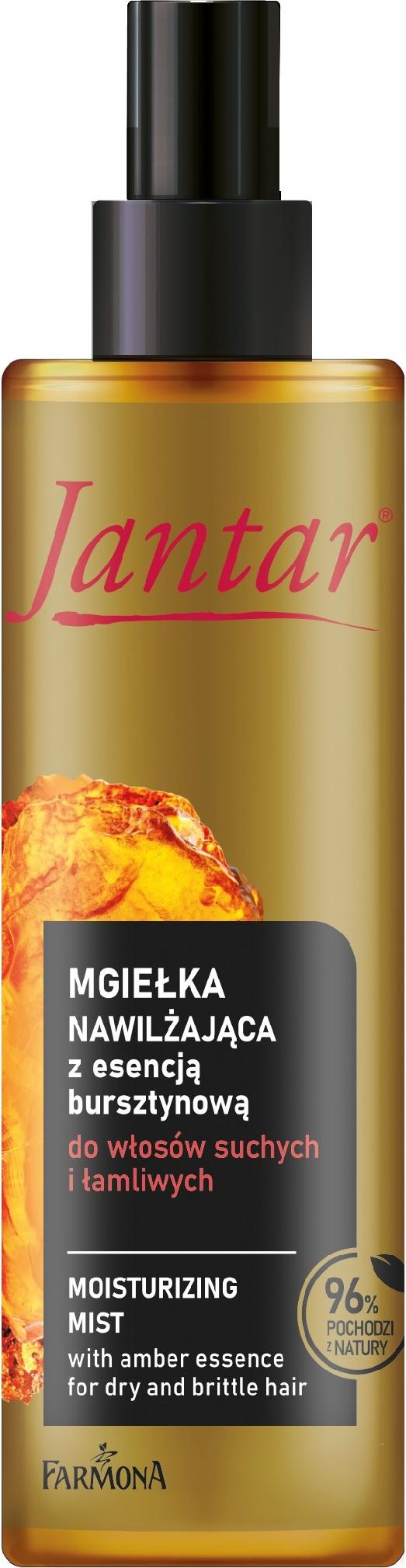 FARMONA Jantar Feuchtigkeitsspray mit Amber-Essenz für trockenes und brüchiges Haar 200 ml