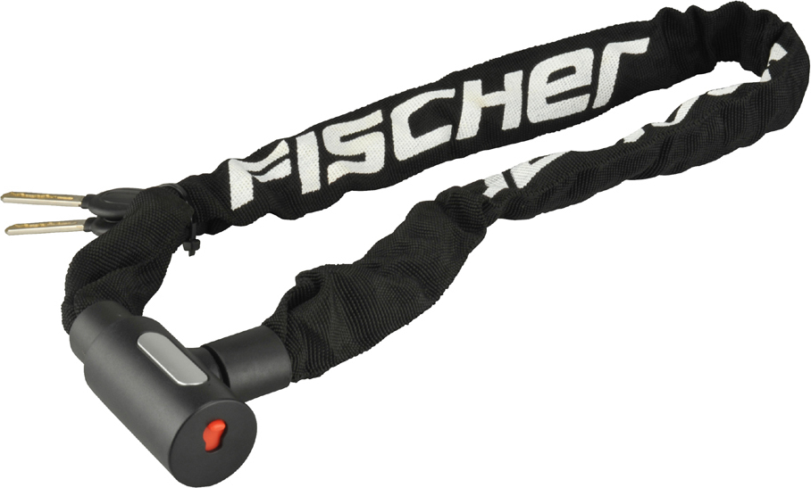 Fischer Lucchetto A Catena Per Bambini A Cuore - Combinazione A 4 Cifre, 65 Cm, Multicolore