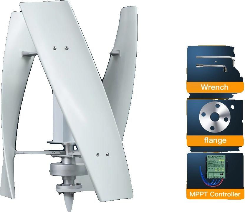 OEM Windturbine, hohe Effizienz, leiser Betrieb, er MPPT-Controller, 5000W, 24V 3187