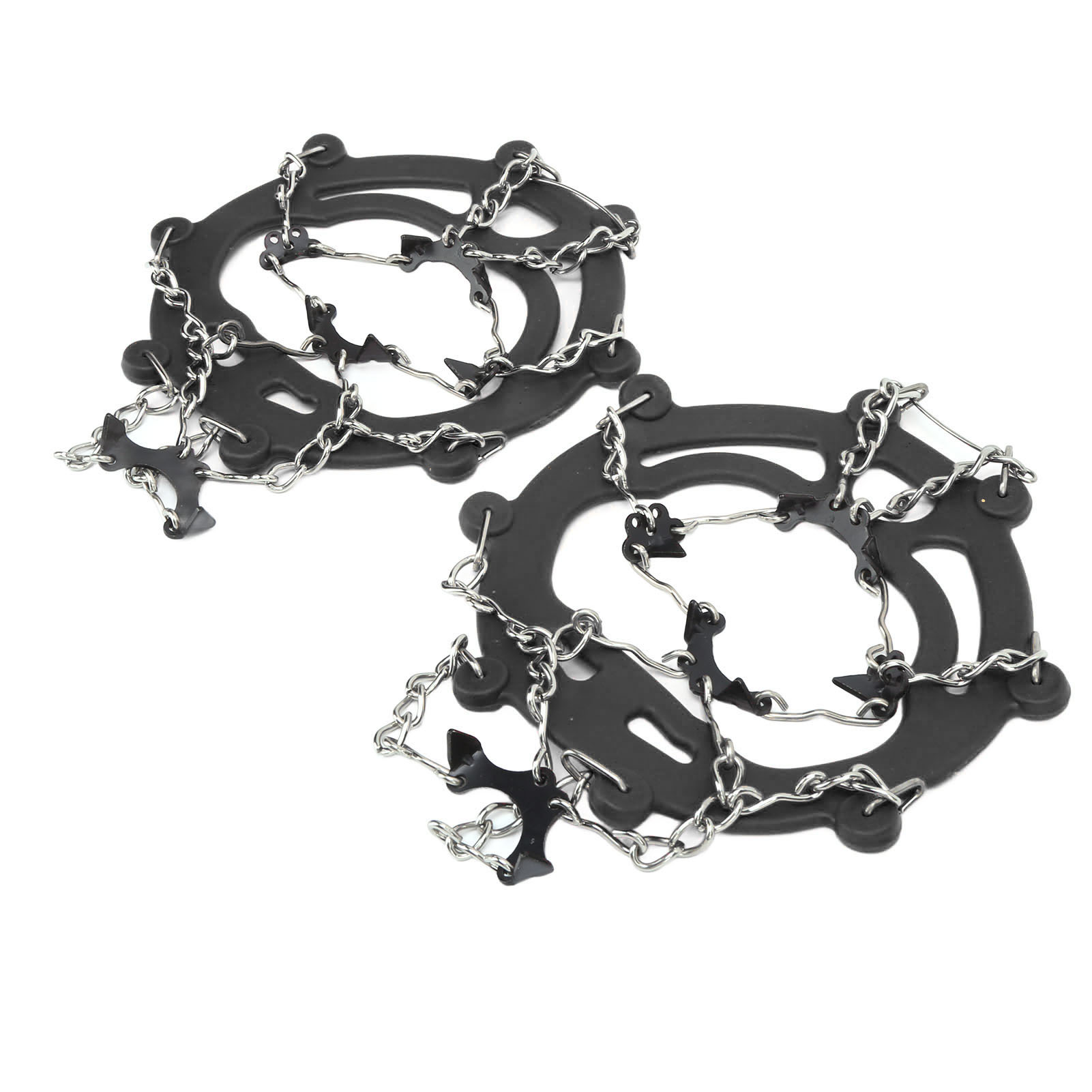 Cocosity 8-Zahn-Steigeisen Fußschutz,Eisklettersteigeisen,Skisteigeleisen,Bergsteigersteigeisen,Spikes-Steigeisen,Schneegriffe