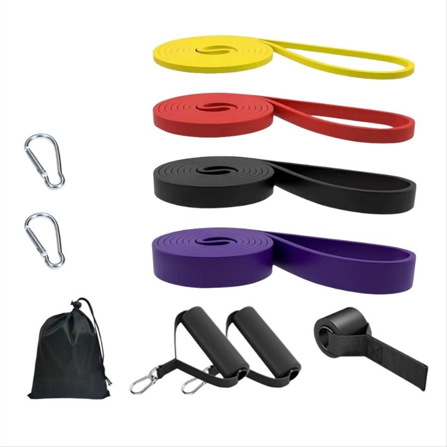 INF 4.5TPE Widerstandsbänder Set - 4er Pack Trainingsbänder für Klimmzugshilfe 394931