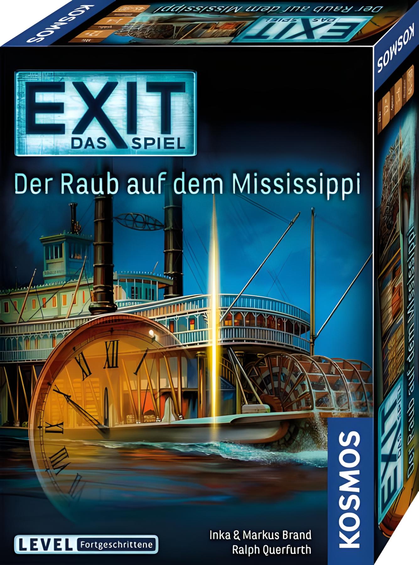 KOSMOS Spiel EXIT Raub auf dem Mississippi 691721