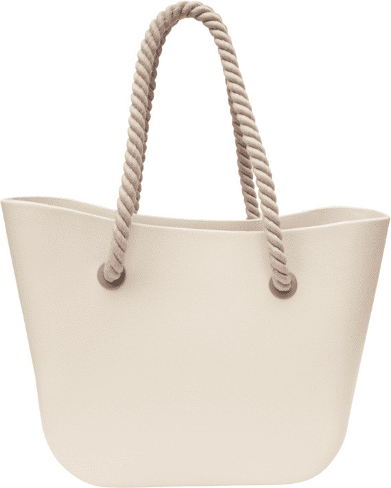 Borsa in gomma da donna Premium Beige