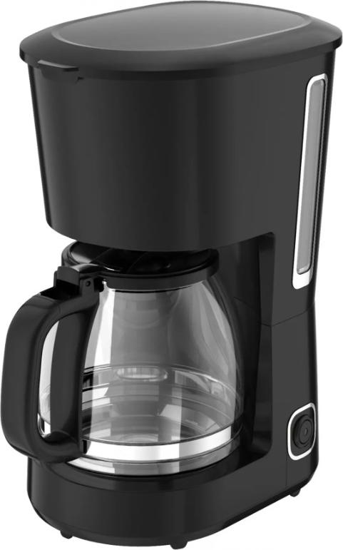 Filterkaffeemaschine für 12 tassen, 750 w, schwarz - Kitchen Chef KSCAFET12BLACK