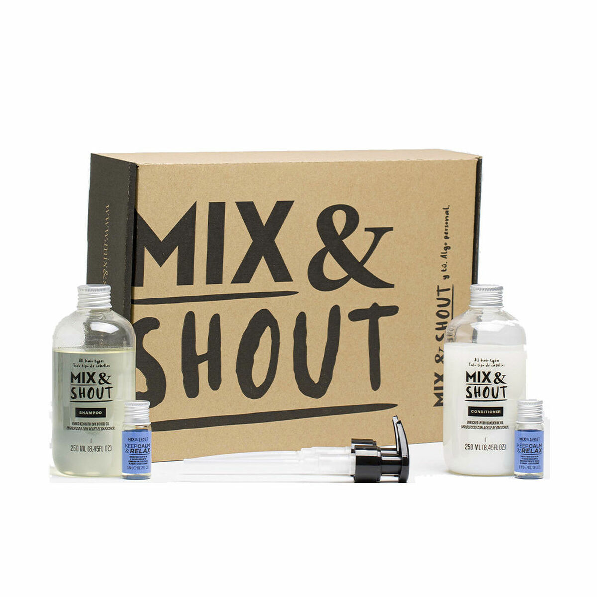 Mix & shout SOOTHING ROUTINE LOT 4 pz