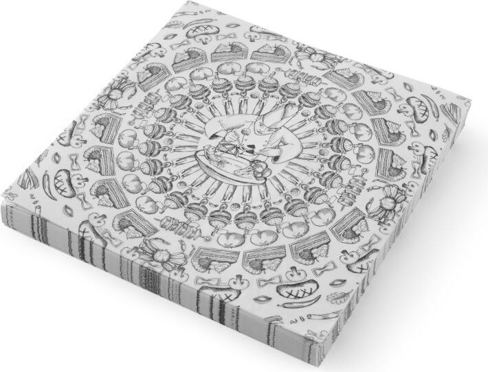 HENDI Einschlagpapier fettresistent 306x305 neutral 678183