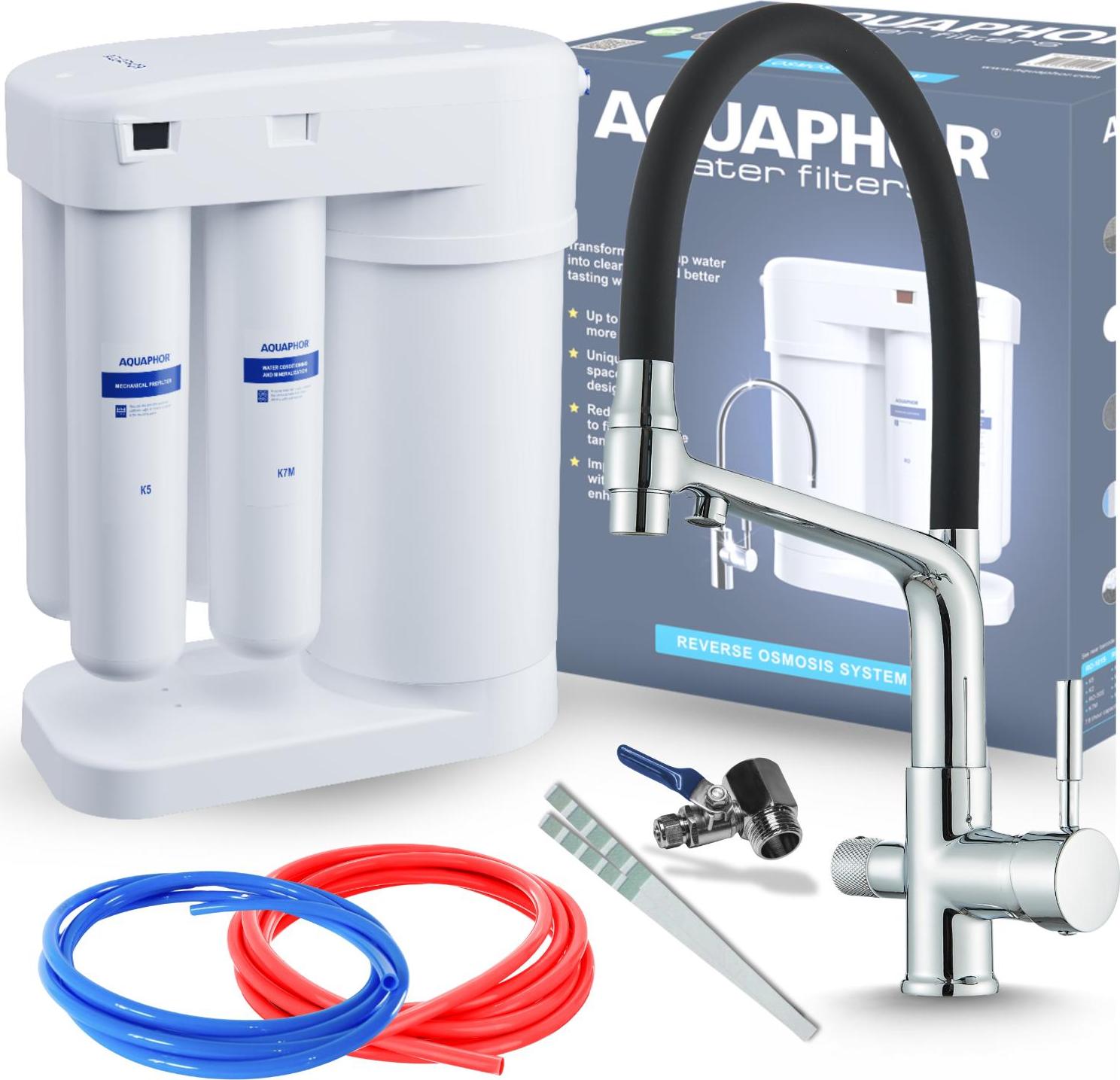 Wasserfilter Ari Ro 5L 3-Wege Chrom Image