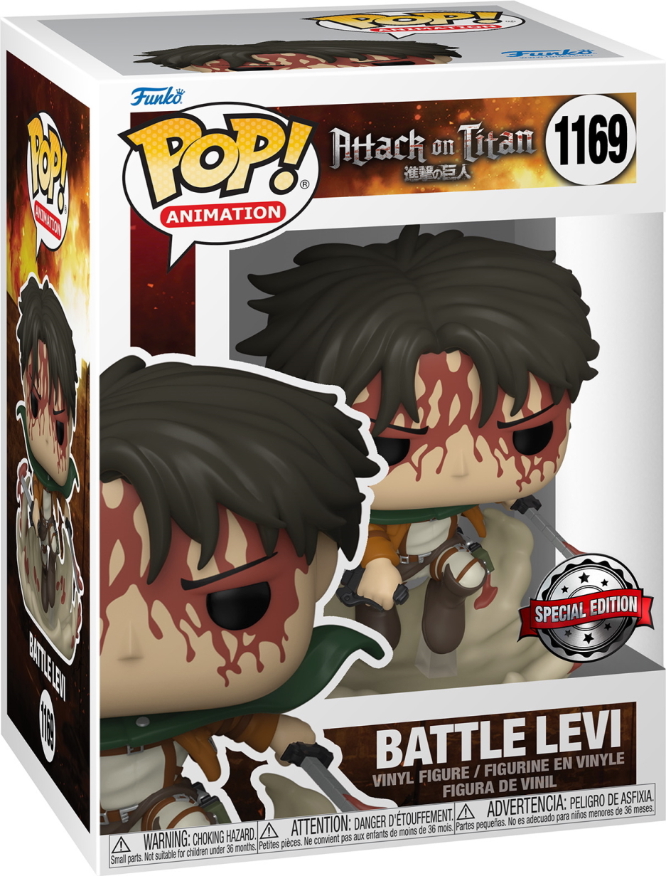 Attack on Titan - Battle Levi 1169 Special Edition - Funko Pop! Vinyl Figur