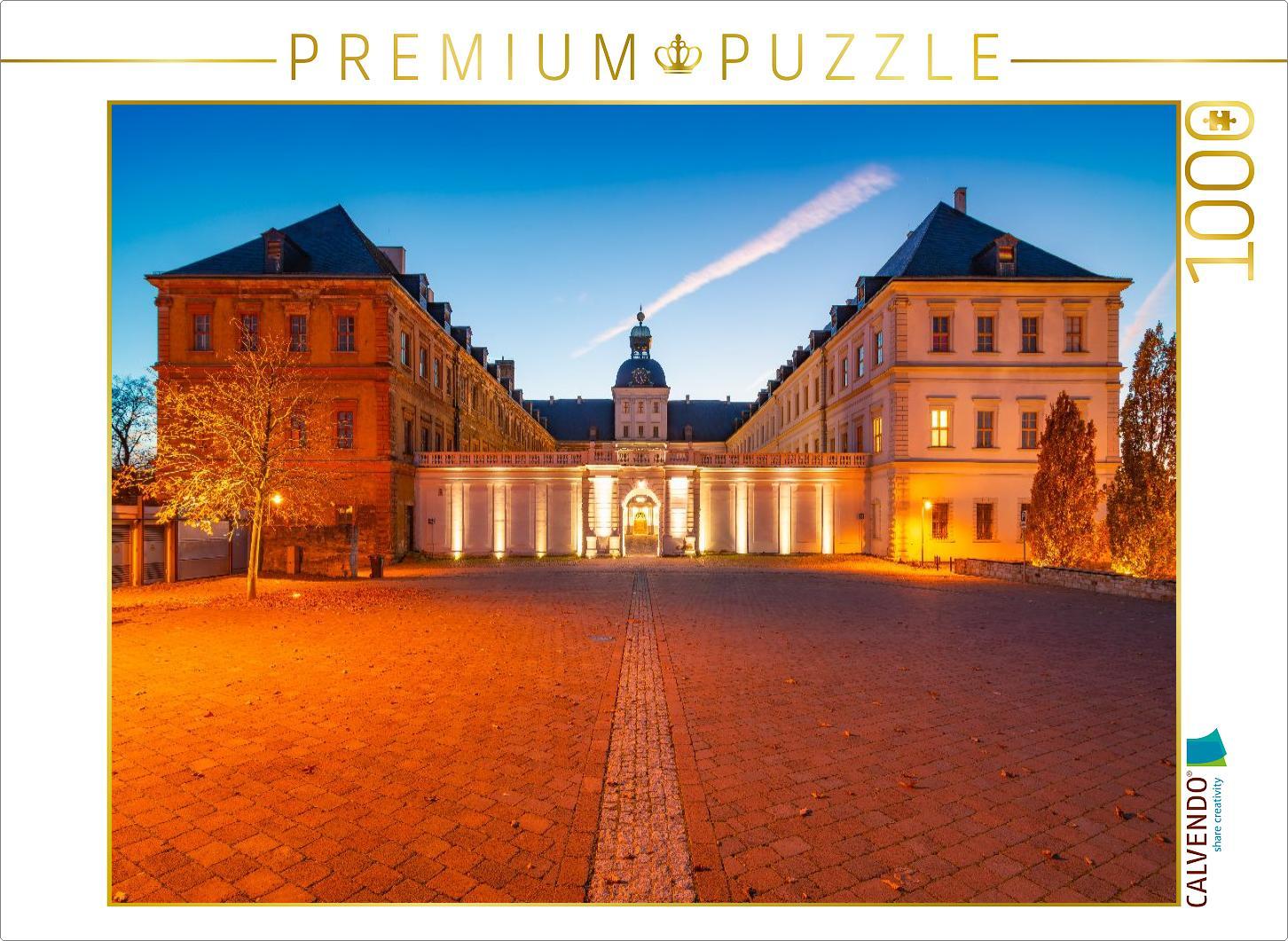 CALVENDO Puzzle Schloss in Weißenfels | 1000 Teile Lege-Größe 64x48cm Foto-Puzzle für glückliche Stunden