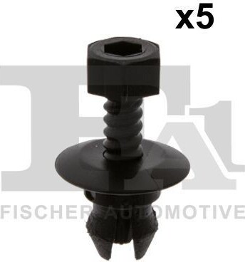 5x FA1 Clip Zier- / Schutzleiste 11-30013.5 für AUDI Q5 (8RB) 12mm