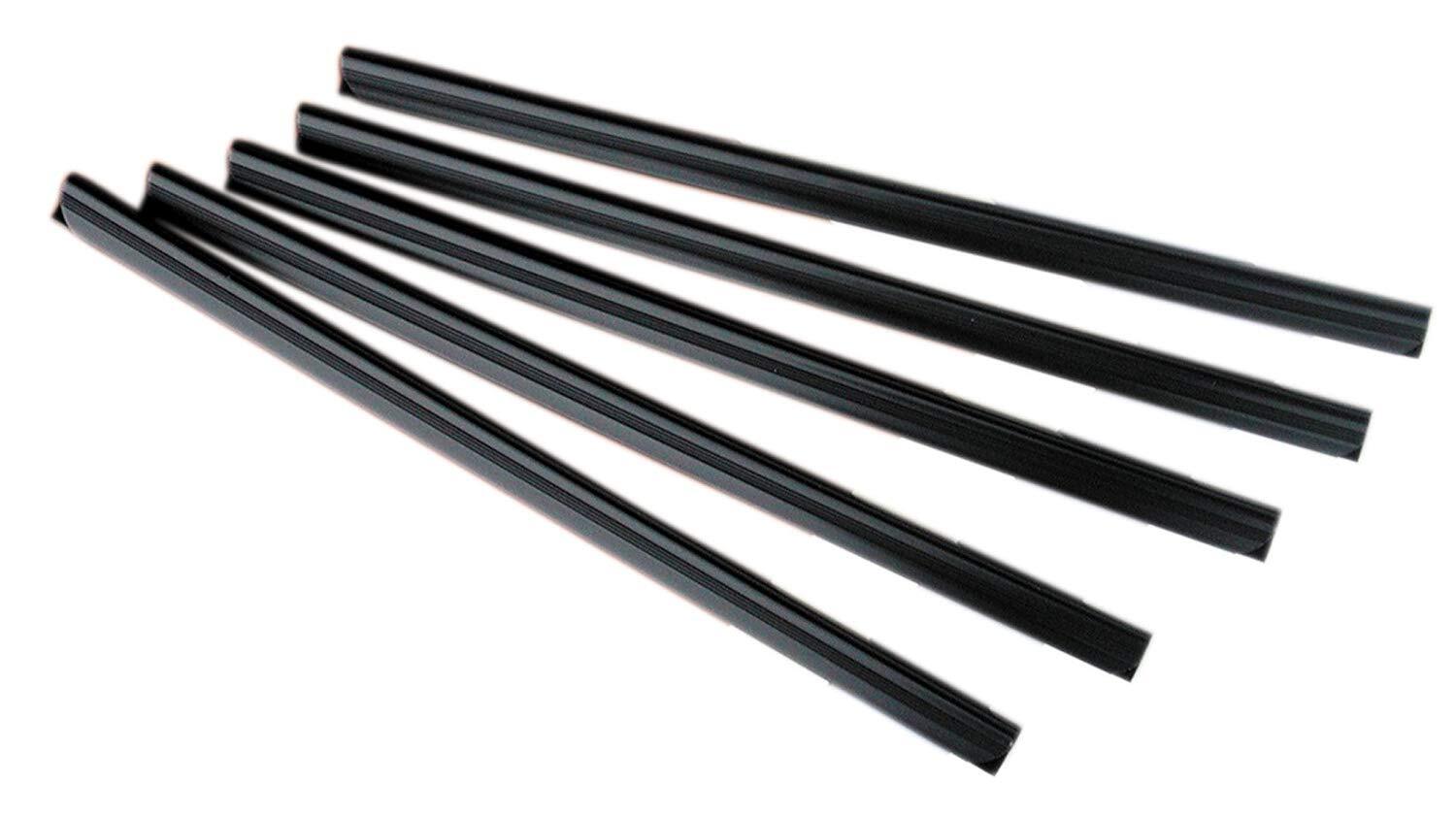 Fellowes Relido Klemmschienen 3-6mm - 50 Stück Transparente Dokumentenhalter