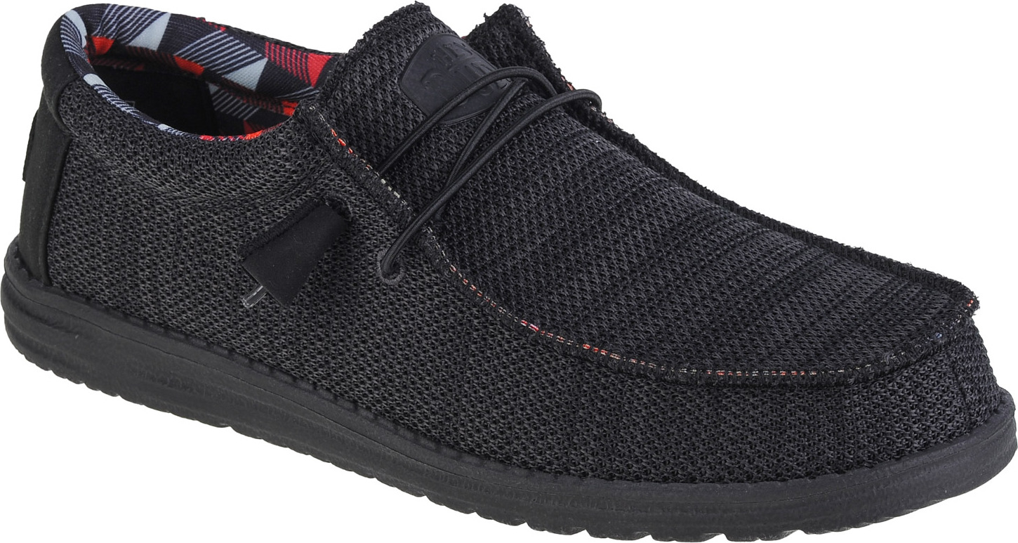 HEYDUDE Wally Sox pánske tenisky Jet Black veľkosť 42