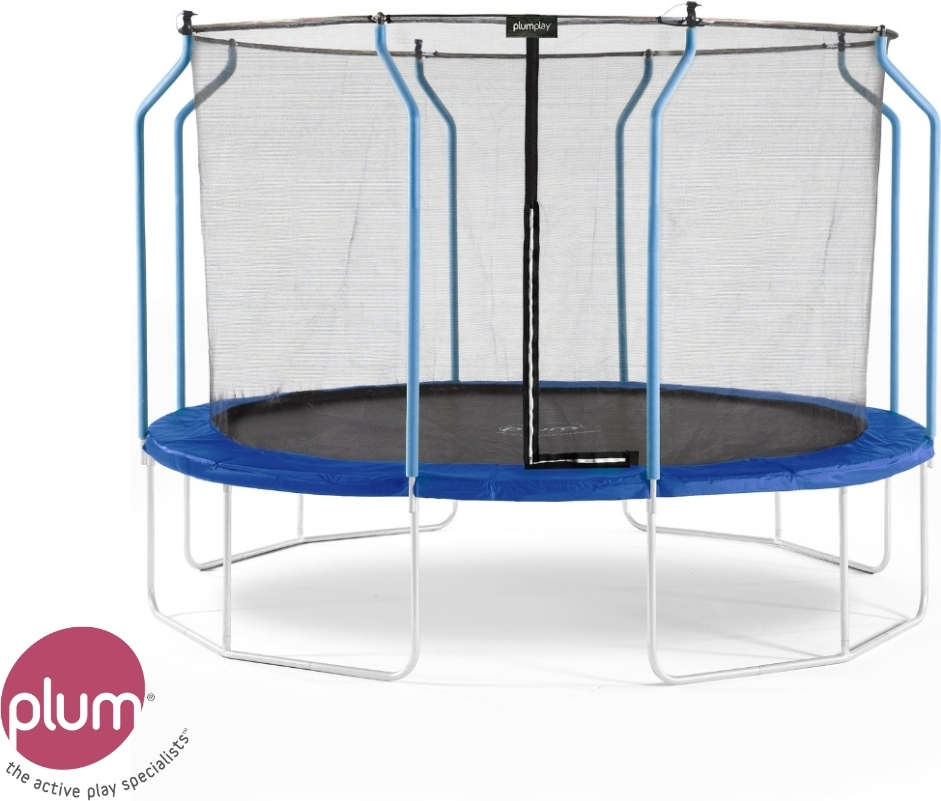 Trampolína Plum Wave Springsafe s bezpečnostnou sieťou - 366 cm - s hmlou