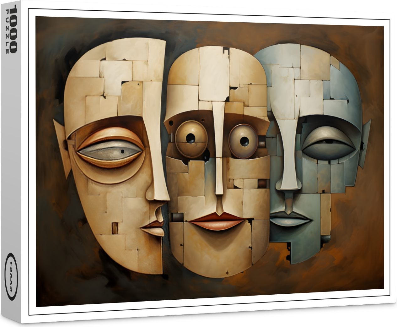 raxxa Premium-Puzzle "Whimsical apathetic 2", 1000 Teile 1-14270-8873-136