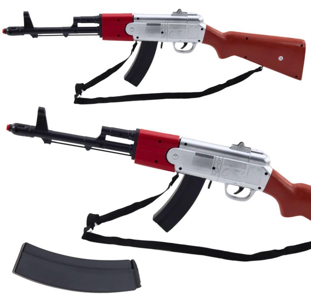 Leantoys Gewehr-Schrotflinten-Requisiten-Schultergurt, braune Geräusche, 65 cm