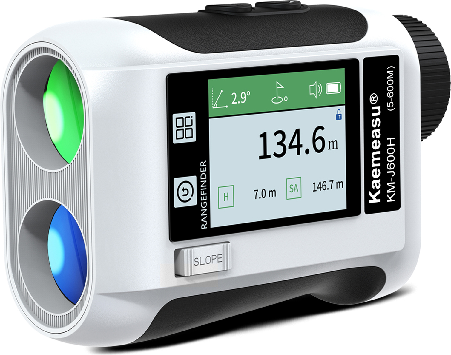 Anglekai Golf Entfernungsmesser Koffer - Harte Schutzhülle Für Die Meisten Entfernungsmesser