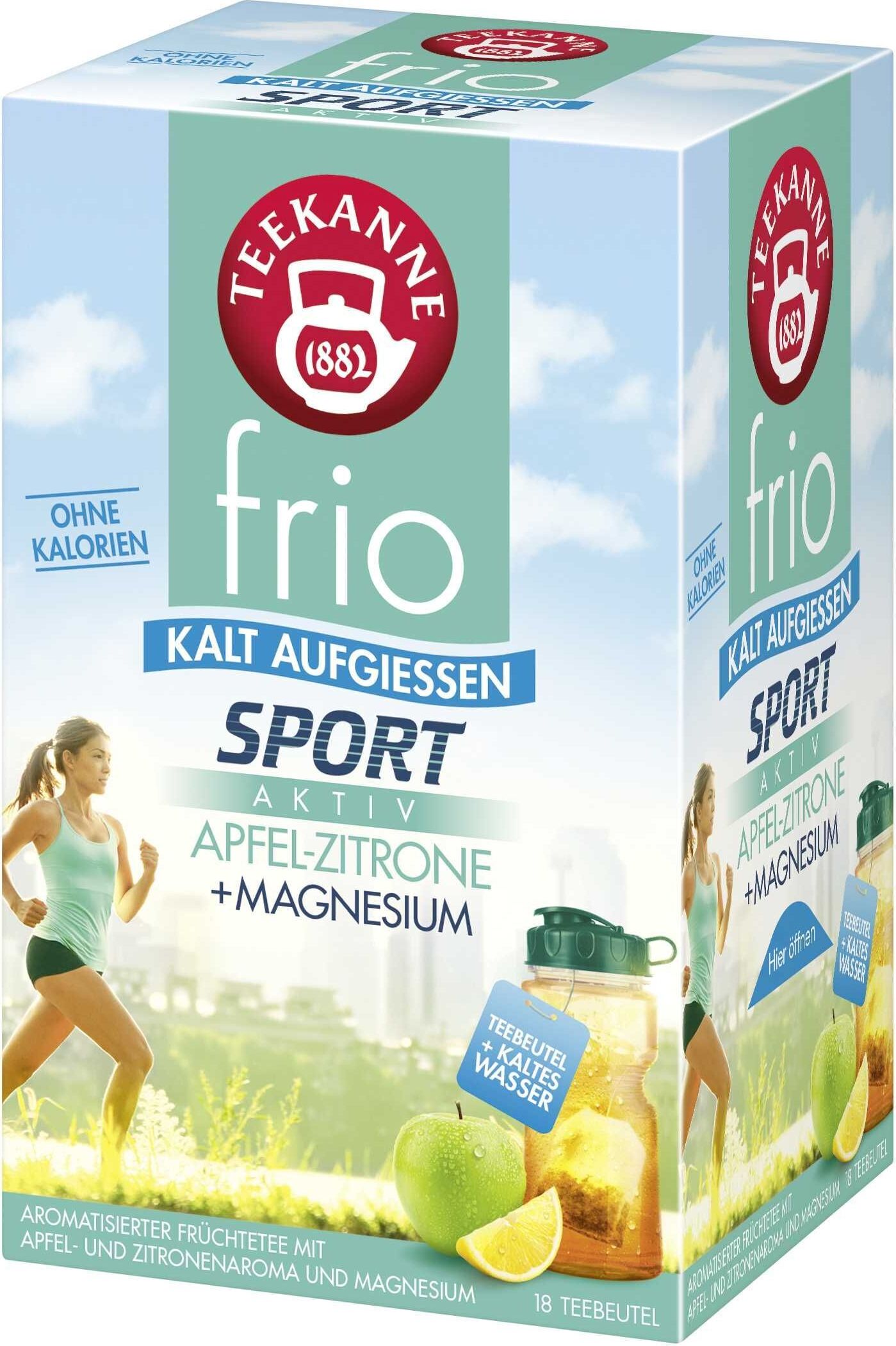 Teekanne Frio Sport Aktiv Apfel Zitrone Kaufland De