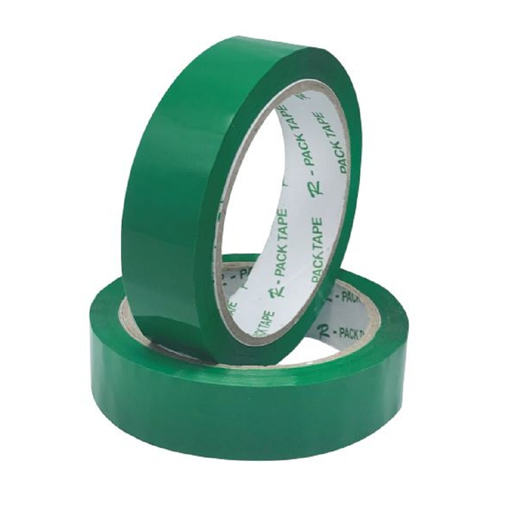 Reas Pack Lepící páska PP 25 mm x 66 m zelená 6302