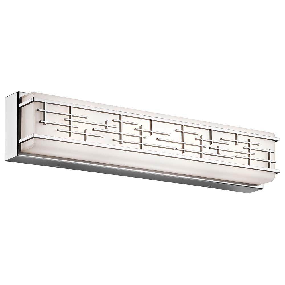 Elstead Lighting Elstead Zolon LED Wandleuchte 4-fach Chrom IP44 KL-ZOLON-L-BATH