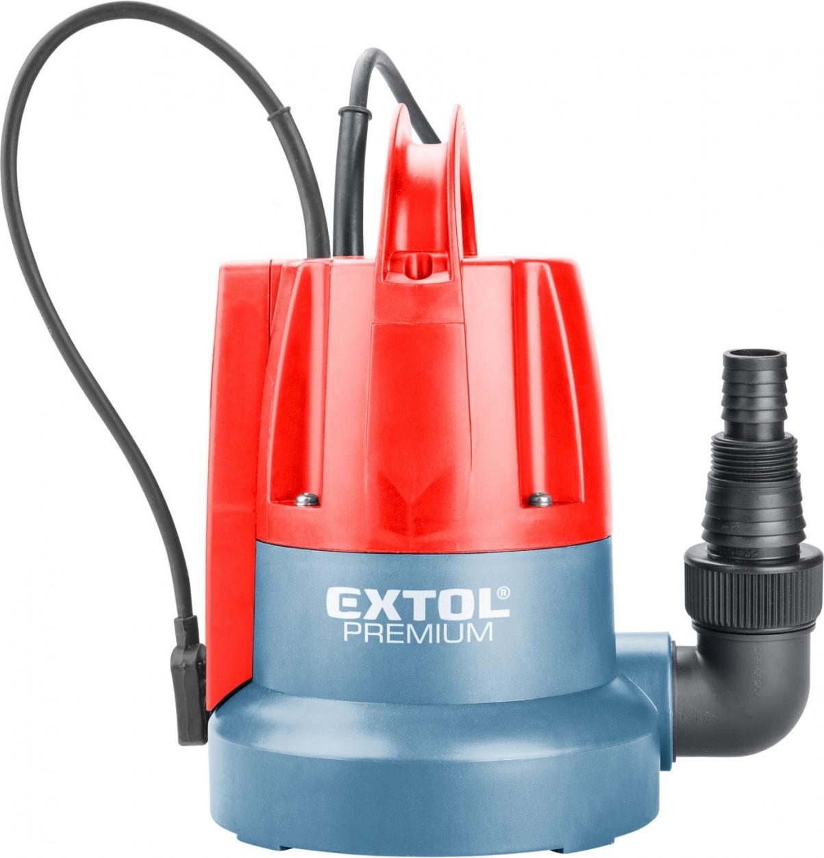 Tauchpumpe Extol Premium 8895014 Tauchpumpe, zum Trockenpumpen, 400W 431040