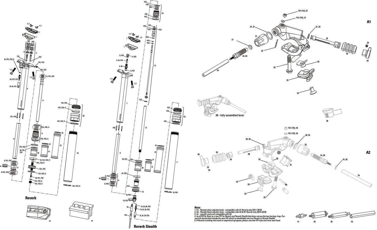 ROCK SHOX RockShox Dichtkopf Dichtkopf RS Stealth 11.6818.017.020