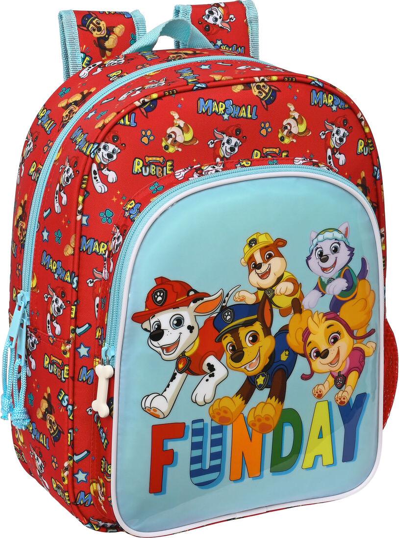 SAFTA, S.A. Safta PAW Patrol Rucksack, Funday - 34 x 28 x 10 cm - Polyester 612342185