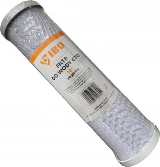 Ibo | Wasserfilter CTO 10" - Aktivkohle - Geruchs- und Geschmacksverbesserung - Für sauberes Wasser 001346