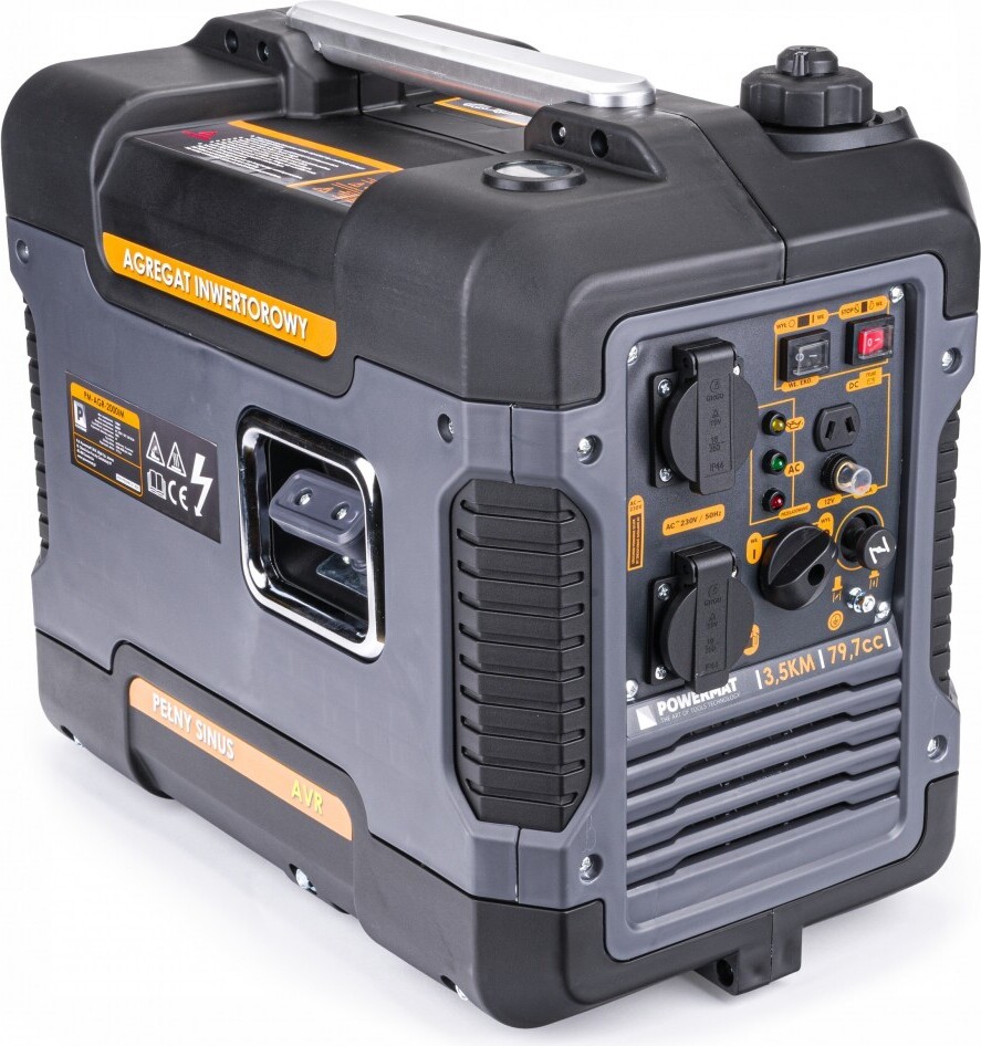 Invertorová elektrocentrála 2000W 2x230V/12V | PM-AGR-2000IM