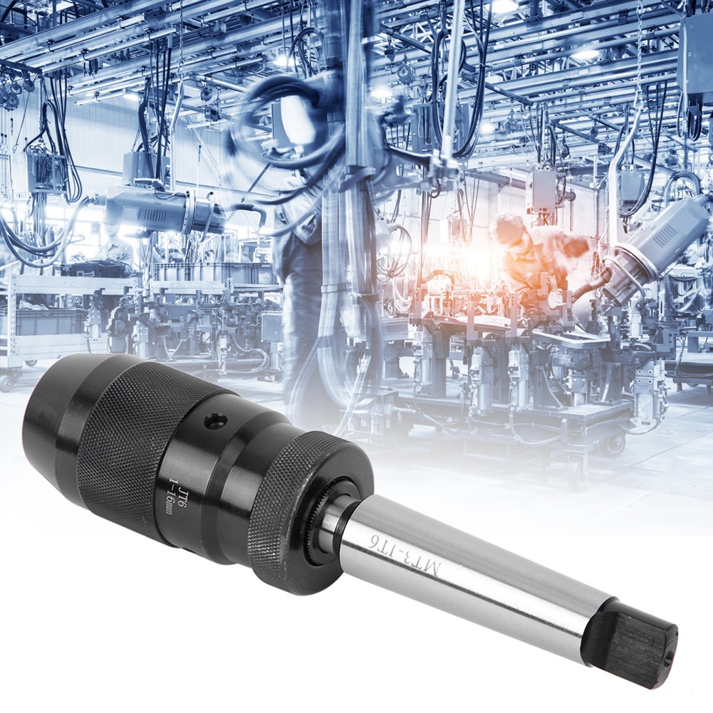 Cocosity Bohrfutter,Selbstspannendes Bohrfutter,Automatisch verriegelndes Bohrfutter,Drehbank-Bohrfutter,Fräsmaschinen-Bohrfutter