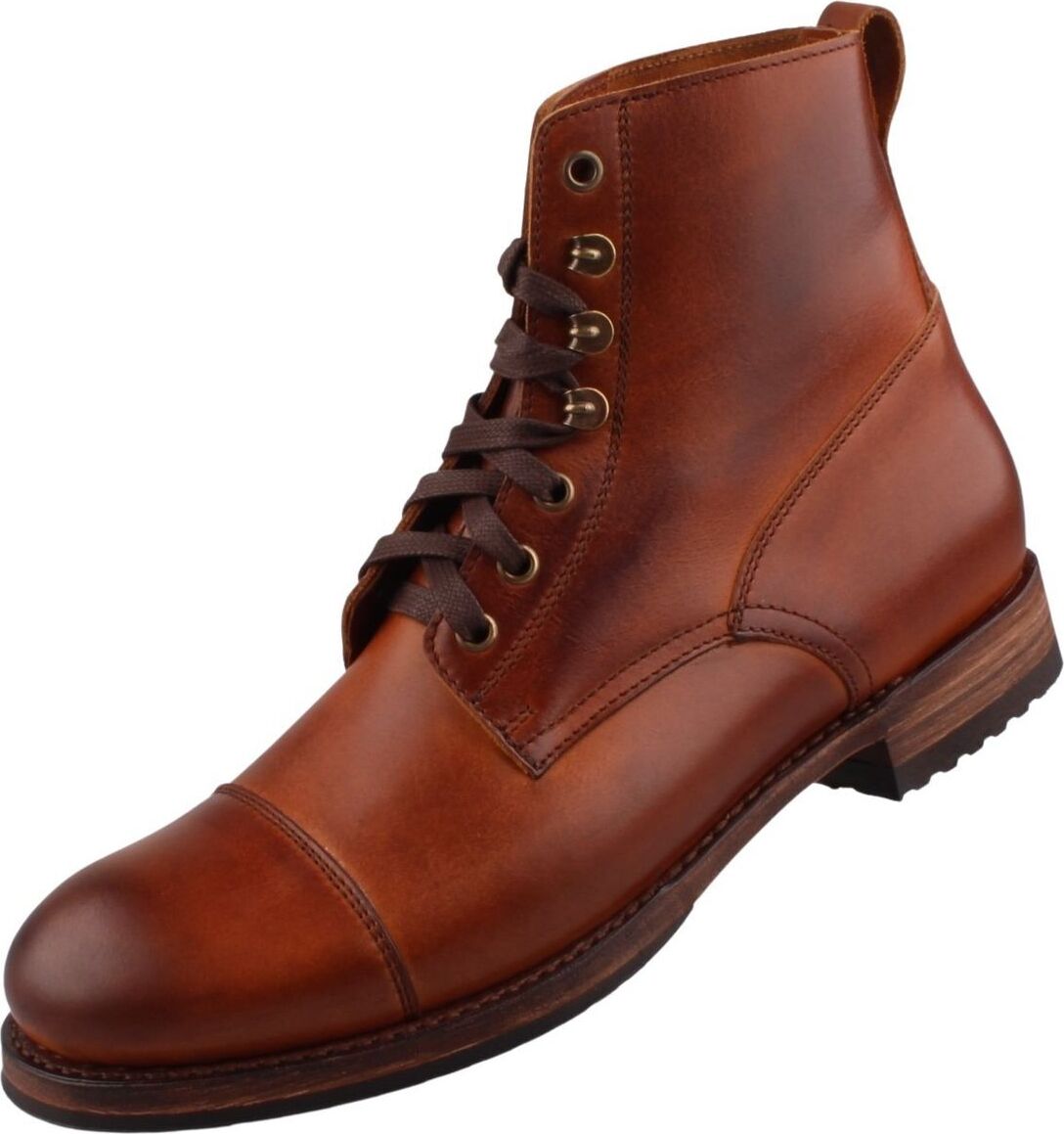 Sendra Herren Stiefelette 9049 Braun 9049-Evolution Tang Arrugado