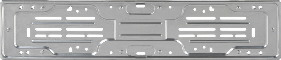 Lampa Kennzeichenhalterung aus Stahl grau 19903