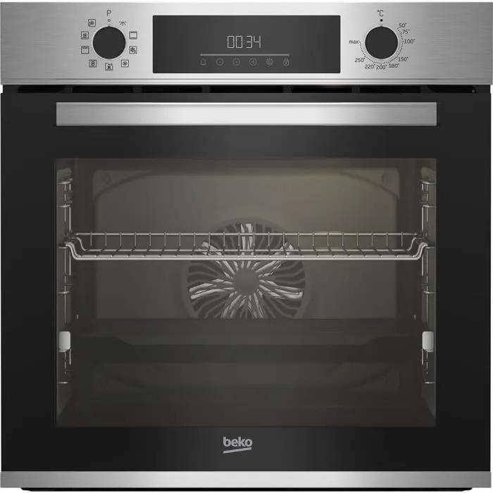 Beko BBIM12300XCE, Medium, Elektrischer Ofen, 72 l, 3300 W, 72 l, Katalytisch (voll) + Dampf